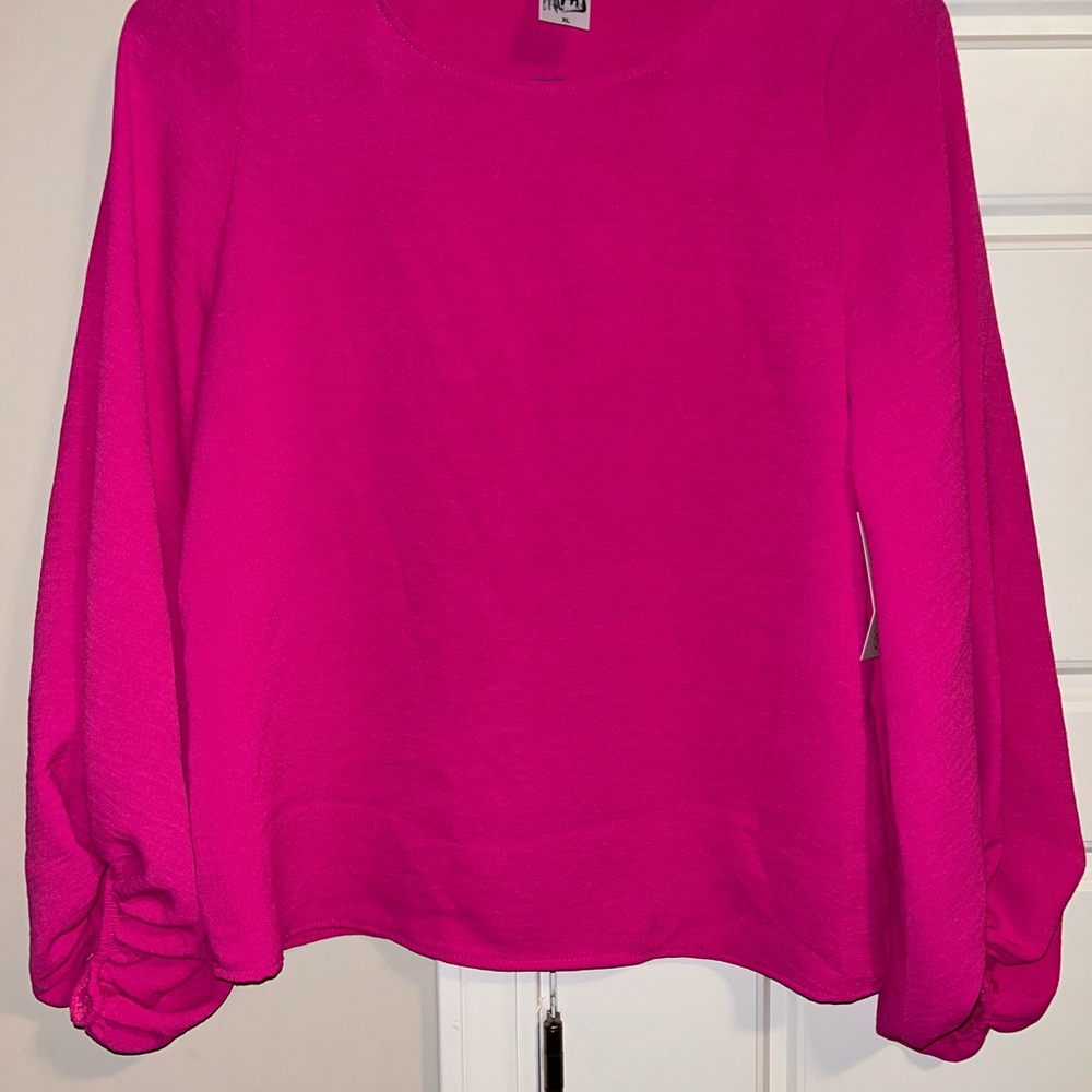 Women's Pink Top with patching pants set